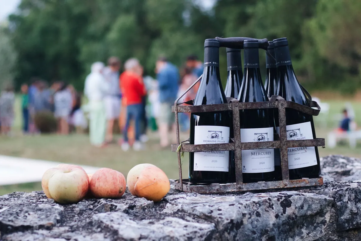 Le casse-croûte des vendangeurs → un rouge fruité