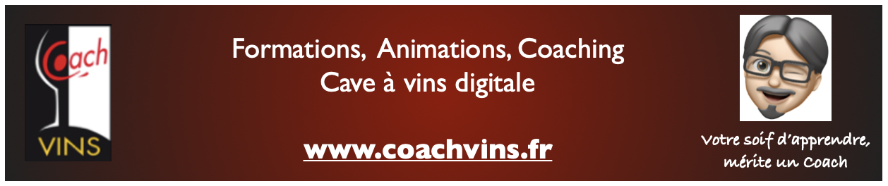 Coach Vins — Formations, Animations, Coaching, Cave à vins digitale — www.coachvins.fr